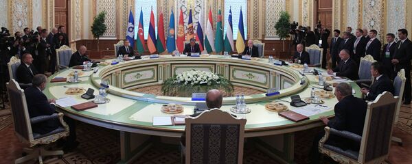  Заседание Совета глав государств СНГ в Душанбе - Sputnik Таджикистан