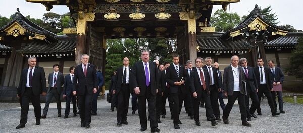 Президент Таджикистана Эмомали Рахмон прибыл с официальным визитом в Японию - Sputnik Тоҷикистон