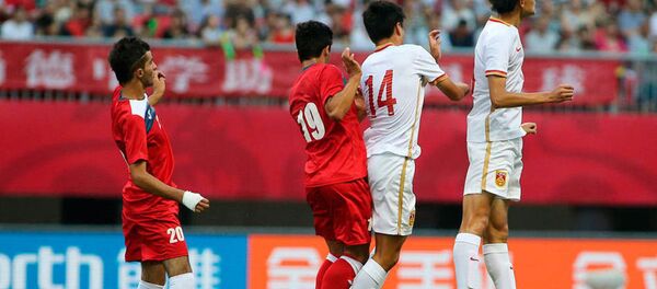 Дастаи мунтахаби футболбозони ҷавони Тоҷикистон. Акс аз бойгонӣ - Sputnik Тоҷикистон