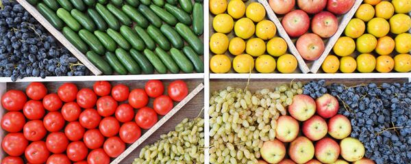 Фрукты и овощи, архивное фото - Sputnik Тоҷикистон