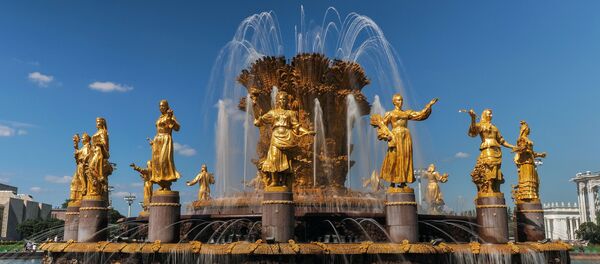 Дружба народов, главный фонтан ВДНХ - Sputnik Тоҷикистон