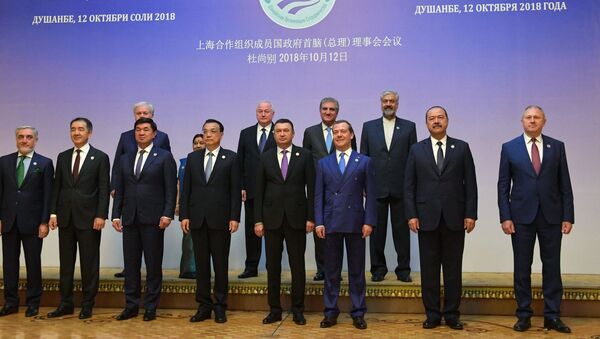 Премьер-министр РФ Д. Медведев принимает участие в заседании Совета глав правительств ШОС - Sputnik Таджикистан