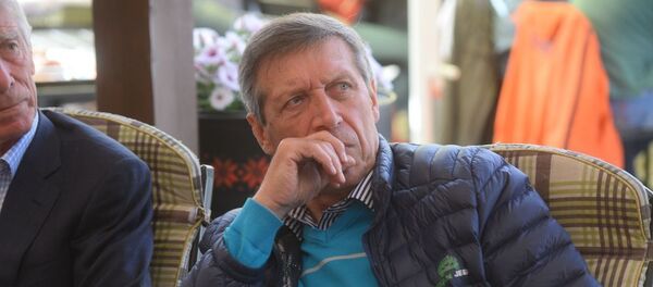 Легендарный вратарь и заслуженный тренер Беларуси Михаил Вергеенко - Sputnik Таджикистан