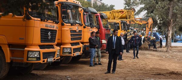 Строительство нового здания парламента Таджикистана в Душанбе Строительство нового здания парламента Таджикистана в Душанбе - Sputnik Тоҷикистон