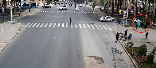 Лаҳзаи афтидани Фахриддин Собиров, сухангӯи Хадамоти гумруки Тоҷикистон аз дурбини Шаҳри бехатар Лаҳзаи афтидани Фахриддин Собиров, сухангӯи Хадамоти гумруки Тоҷикистон аз дурбини Шаҳри бехатар - Sputnik Тоҷикистон