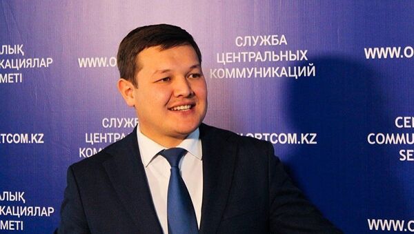 И.о. председателя Комитета по делам молодежи и семьи Министерства общественного развития Казахстана Асхат Оралов  - Sputnik Таджикистан