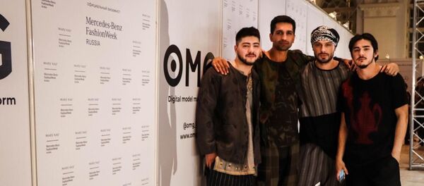 Mercedes-Benz Fashion Week Russia, показ NOMAD Homme - Sputnik Таджикистан