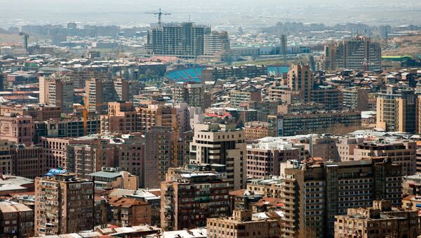 Вид на город Ереван, архивное фото - Sputnik Таджикистан