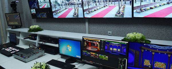 Новое дополнительное здание телевидения и радио Согдийской области - Sputnik Таджикистан