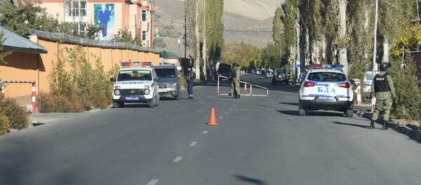 Пост БДА в Хороге, архивное фото - Sputnik Тоҷикистон