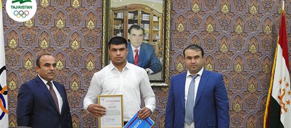 Супоридани мукофотпулӣ ба ҷоизадорони Бозиҳои Осиё - 2018 - Sputnik Тоҷикистон