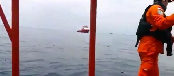 Кадры с места крушения Boeing 737 в Индонезии - Sputnik Таджикистан