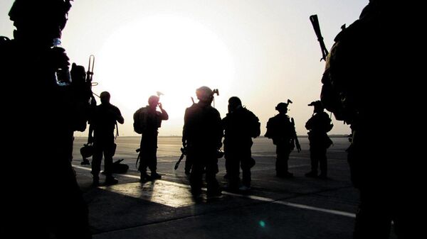 Солдаты спецназа США (зеленые береты) в Афганистане. Архивное фото - Sputnik Тоҷикистон