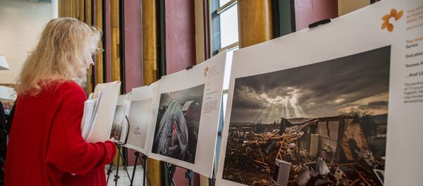 Выставка лауреатов конкурса им. Стенина-2018 в штаб-квартире ООН - Sputnik Таджикистан