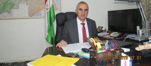 Ёдгор Файзов, иҷрокунандаи вазифаи раиси ВМКБ Ёдгор Файзов, иҷрокунандаи вазифаи раиси ВМКБ - Sputnik Тоҷикистон