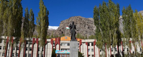 Здание администрации города Хорог, архивное фото - Sputnik Тоҷикистон