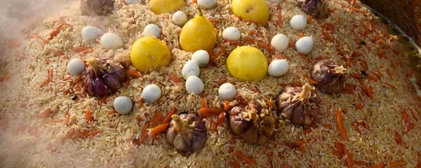 Праздник плова в Душанбе - Sputnik Тоҷикистон