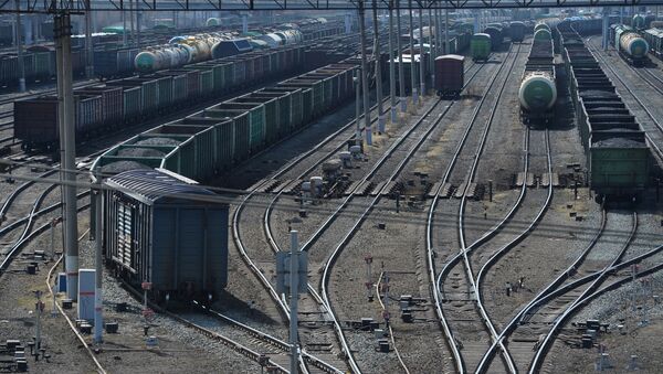 Железнодорожные пути, архивное фото - Sputnik Таджикистан