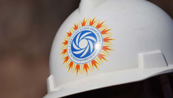 Каска сотрудников Рогунской ГЭС - Sputnik Таджикистан
