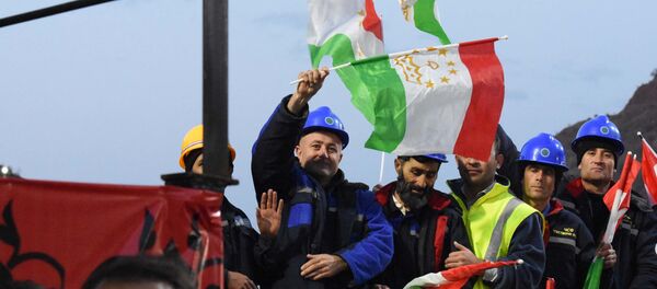 Запуск Рогунской ГЭС Запуск Рогунской ГЭС - Sputnik Таджикистан