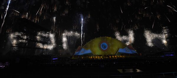 Концерт в честь запуска первого агрегата Рогунской ГЭС Концерт в честь запуска первого агрегата Рогунской ГЭС - Sputnik Тоҷикистон