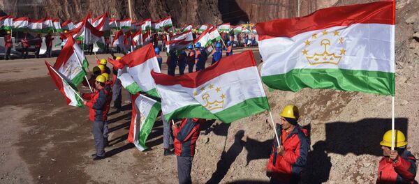 Открытие первого гидроагрегата на Рогунской ГЭС в Таджикистане  - Sputnik Таджикистан