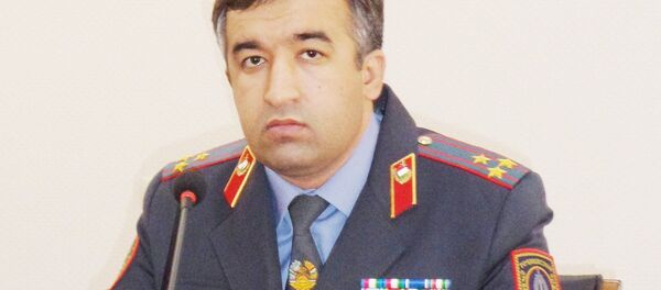 Хафиззода Шоди Хуршед, начальник УБОП МВД Таджикистана - Sputnik Тоҷикистон