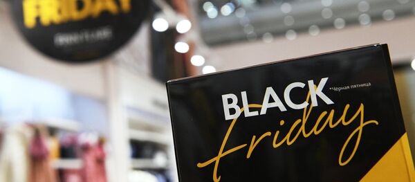 Акция Черная пятница в магазине - Sputnik Таджикистан