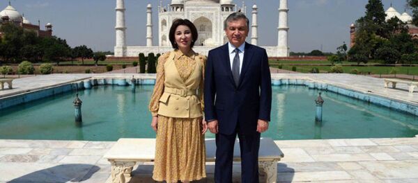 Шавкат Мирзиёев и Зироат Мирзиёева - Sputnik Таджикистан