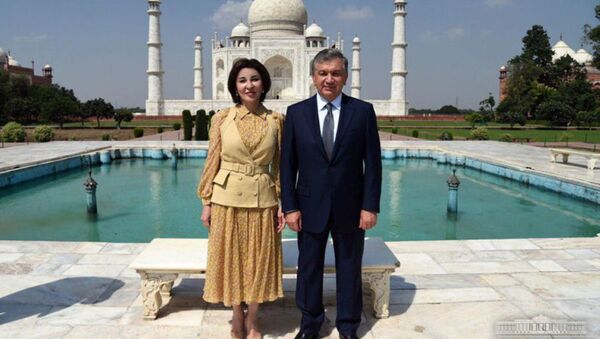 Шавкат Мирзиёев и Зироат Мирзиёева - Sputnik Таджикистан