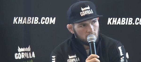 LIVE: Пресс-конференция Хабиба Нурмагомедова в Москве - Sputnik Тоҷикистон