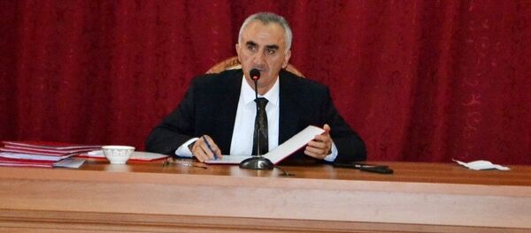 Рабочее совещание Ёдгора Файзова, председателя ГБАО - Sputnik Тоҷикистон