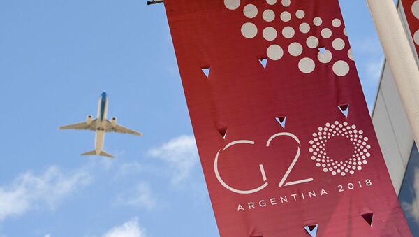Символика саммита G20 в Буэнос-Айресе, Аргентина - Sputnik Таджикистан