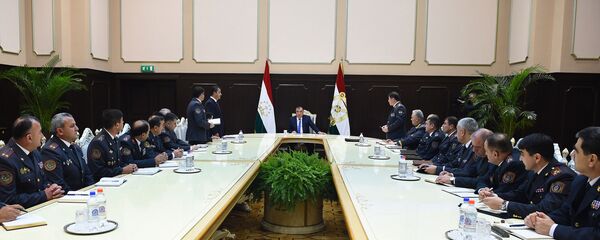 Президент Таджикистана Эмомали Рахмон назначил новые кадры в МВД - Sputnik Тоҷикистон