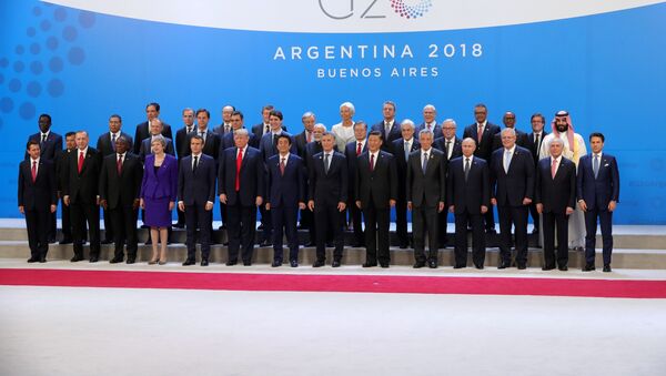 Главы делегаций государств-участников Группы двадцати G20 - Sputnik Таджикистан