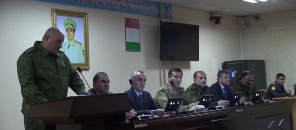 Дар ВМКБ тантанаи идона бахшида ба Рӯзи таъсисёбии воҳидҳои таъиноти махсуси ВКД баргузор шуд - Sputnik Тоҷикистон