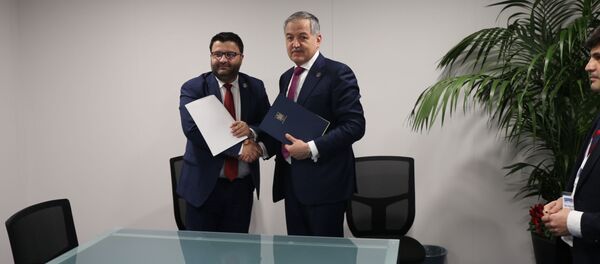 Подписание соглашения между МИД Таджикистана и Румынии  - Sputnik Тоҷикистон