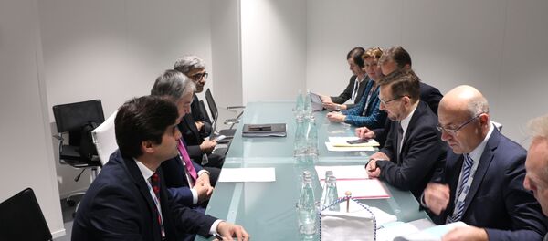 Встреча главы МИД Таджикистана с руководителем ОБСЕ  - Sputnik Тоҷикистон