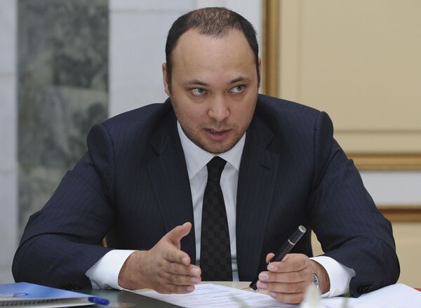 Сын беглого президента Максим Бакиев Сын беглого президента Максим Бакиев - Sputnik Таджикистан