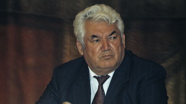 Президент Республики Таджикистан Рахмон Набиевич Набиев, архивное фото - Sputnik Тоҷикистон