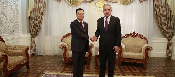 Глава МИД Таджикистана принял верительную грамоту от нового посла Китая в Таджикистане Глава МИД Таджикистана принял верительную грамоту от нового посла Китая в Таджикистане - Sputnik Таджикистан