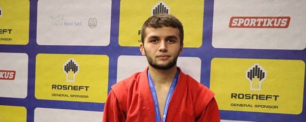 Самбист Навбахоров выиграл серебро Кубка мира - Sputnik Таджикистан