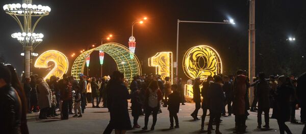 Новогодний Душанбе Новогодний Душанбе - Sputnik Таджикистан