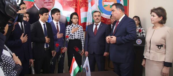 Новое административное здание для Правящий партии НДПТ в Бободжон Гафуровском районе Согдийской области - Sputnik Тоҷикистон