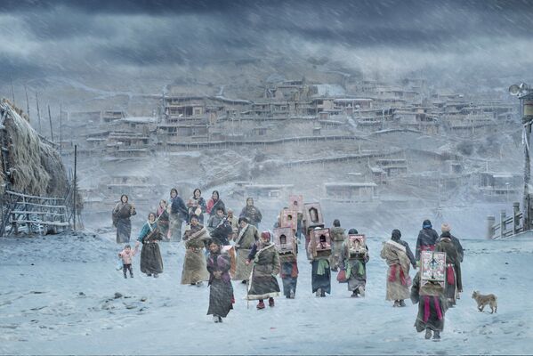 Снимок китайского фотографа He Jian, победивший в категории Hot/Cold Single Image конкурса Travel Photographer of the Year 2018 - Sputnik Таджикистан