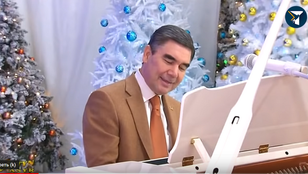 Президент Туркменистана спел по-немецки - Sputnik Таджикистан
