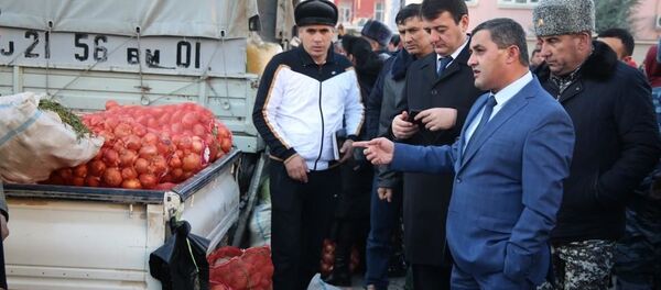 В Душанбе прошла ярмарка для милиционеров - Sputnik Тоҷикистон