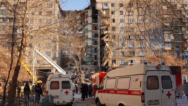 Взрыв бытового газа в жилом доме в Магнитогорске - Sputnik Таджикистан