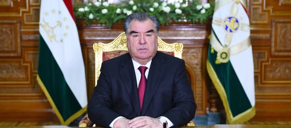 Эмомалӣ Раҳмон, раисиҷумҳури Тоҷикистон - Sputnik Тоҷикистон
