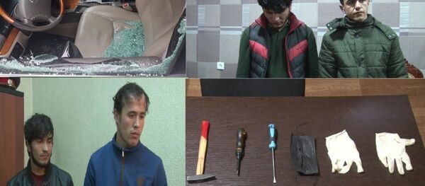 Боздошти гуруҳҳои муттаҳам барои силсилаи дуздиҳо дар Душанбе  - Sputnik Тоҷикистон